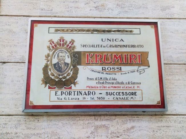 Krumiri Rossi di Casale Monferrato