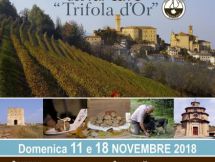 51ª Fiera Nazionale del Tartufo "Trifola d'Or"  domenica 11 e 18 Novembre 2018