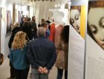 Al Museo Civico di Moncalvo finissage a suon di Arpa per la mostra "Caleidoscopio" di M. Tassisto