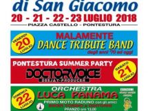 Festa di San Giacomo a Pontestura dal 20 al 23 Luglio