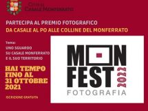 Da Casale al Po alle colline del Monferrato: scadenza prorogata al 31 ottobre 2021 Da Casale al Po alle colline del Monferrato: scadenza prorogata al 31 ottobre 2021
