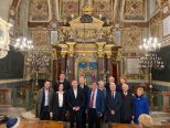 L'Ambasciatore di Israele in visita alla Sinagoga di Casale Monferrato