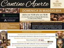 Cantine Aperte, Domenica 25 Maggio 2014 presso Mazzetti d’Altavilla