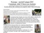 Camminata delle 5 chiese a Pozzengo - martedì 2 giugno