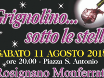 Grignolino Sotto le Stelle sabato 11 Agosto 