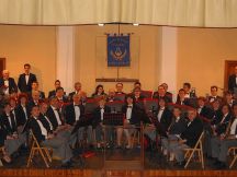 La BANDA MUSICALE  di ALICE BEL COLLE a Vendemmia in Arte