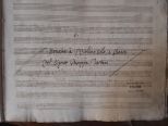 Manoscritto di Tartini: dalla Biblioteca Civica di Casale in mostra a Torino
