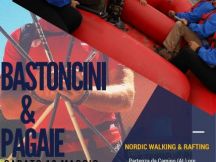 BASTONCINI E PAGAIE!!! Nordic Walking + Easy Rafting a Camino - Sabato 13 Maggio