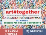 Art#Together: gli artisti uniti in una raccolta fondi per il Comune di Casale Monferrato