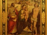 San Sebastiano con la violetta in mano 