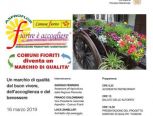 Comuni Fioriti - 16 Marzo  Dimora al Sagittario Ponzano Monferrato