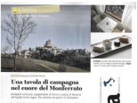 Una Tavola di Campagna nel cuore del Monferrato sulla rivista Bell'Italia