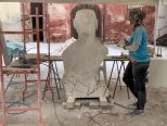 Scultura Sublime: ultima settimana di lavoro per i tre artisti internazionali Scultura Sublime: ultima settimana di lavoro per i tre artisti internazionali