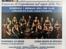 "Concerto di Capodanno per la Pace" domenica in Cattedrale "Concerto di Capodanno per la Pace" domenica in Cattedrale