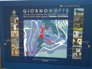 Percorso artistico "Giorno Notte" di Gianni Colonna