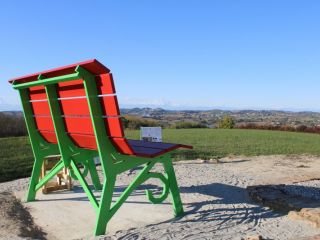 Big Bench - Panchina Gigante n. 119 "San Roc" a Camagna Monferrato