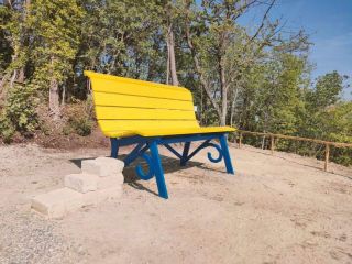 Big Bench - Panchina Gigante n. 231 "Panchina del Sole" ad Ottiglio