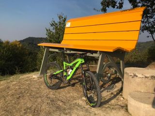 Big Bench - Panchina Gigante n. 113 "La Tartufina" a Odalengo Grande